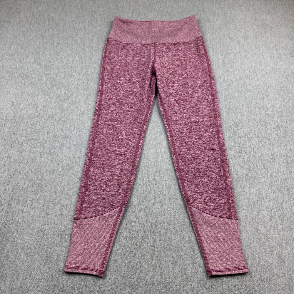 Aloha Island Heathered Mauve High-Waist Leggings